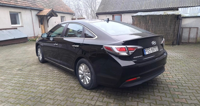 Hyundai Sonata cena 64900 przebieg: 136000, rok produkcji 2017 z Gostyń małe 379